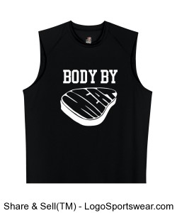 Badger Men's B-Core Sleeveless T-Shirt Design Zoom